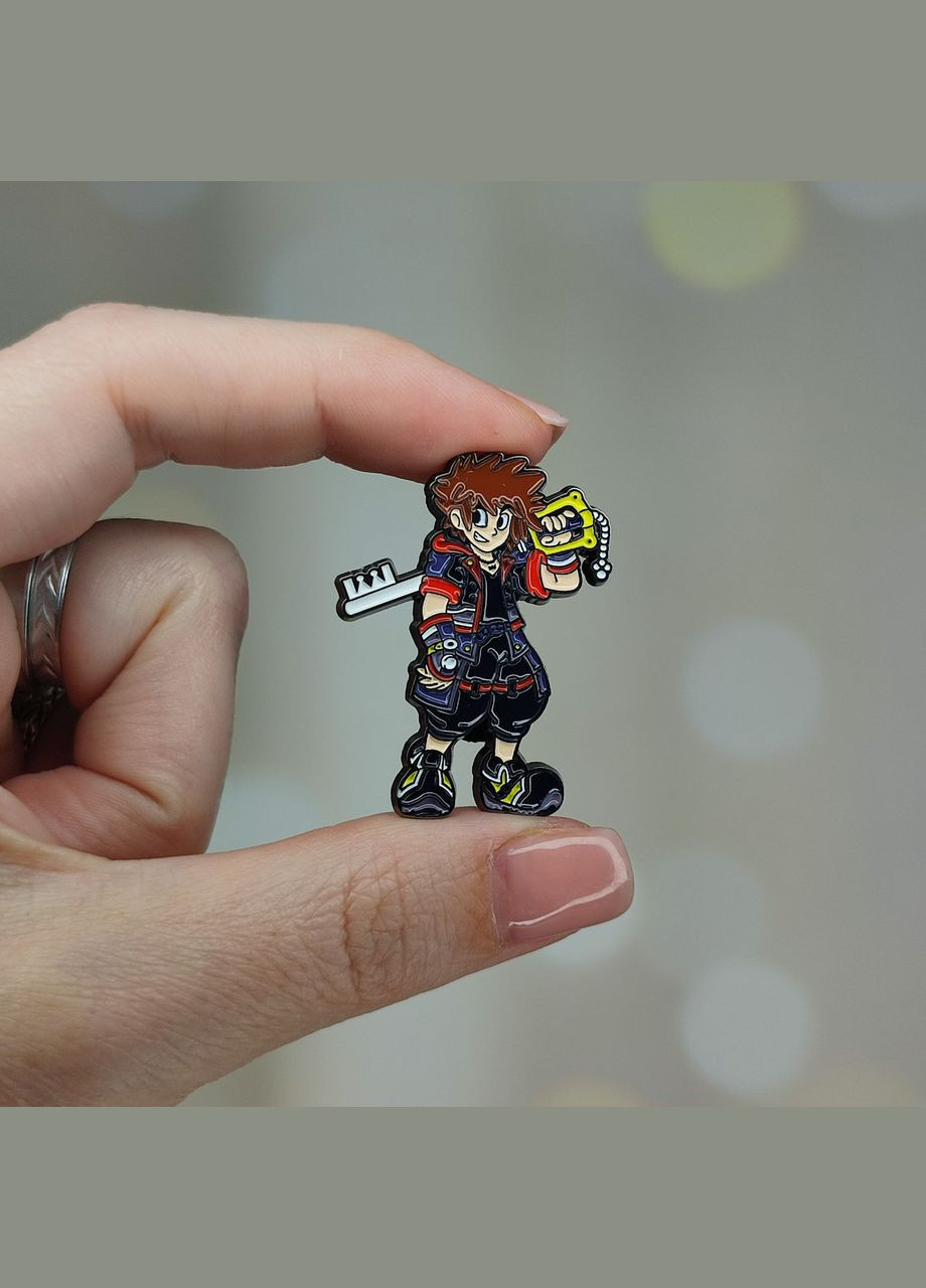Металлический значок, пин "Cора. Kingdom Hearts" SureGeek (315149877)