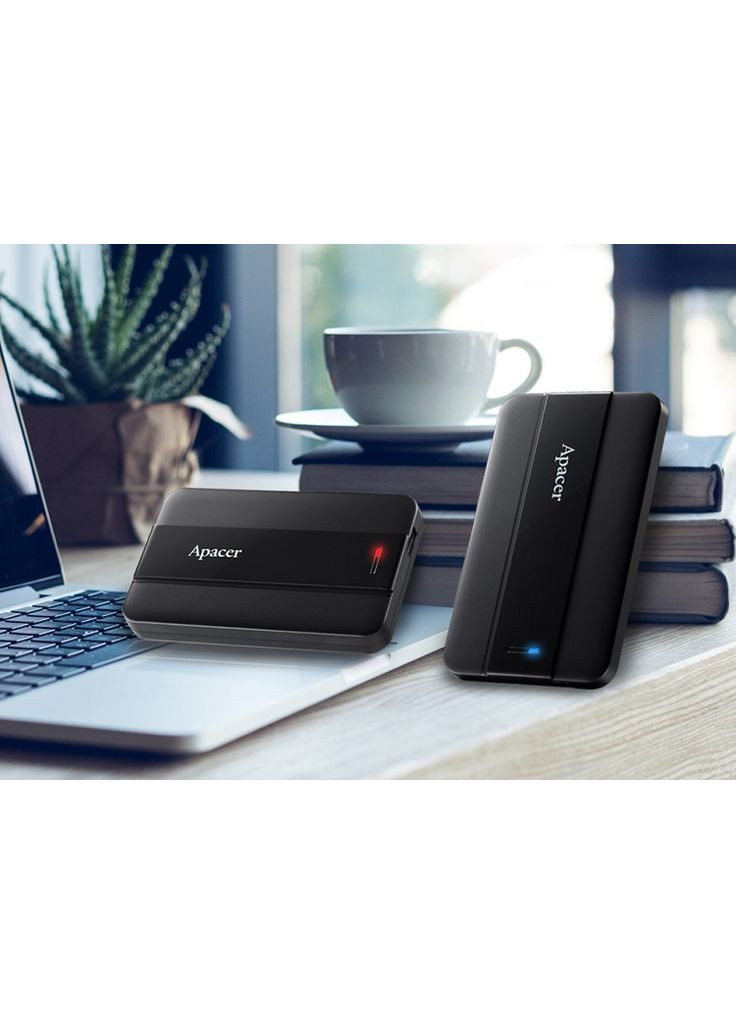 Зовнішній жорсткий диск PHD External 2.5'' USB 3.2 Gen. 1 2Tb Black (color box) (AP2TBAC237B-1) Apacer AC237 (357474837)