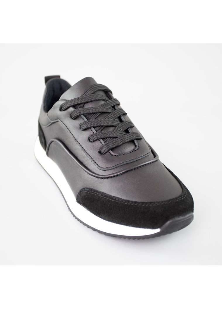 Кросівки жіночі шкіряні Zumer чорні (359227038)