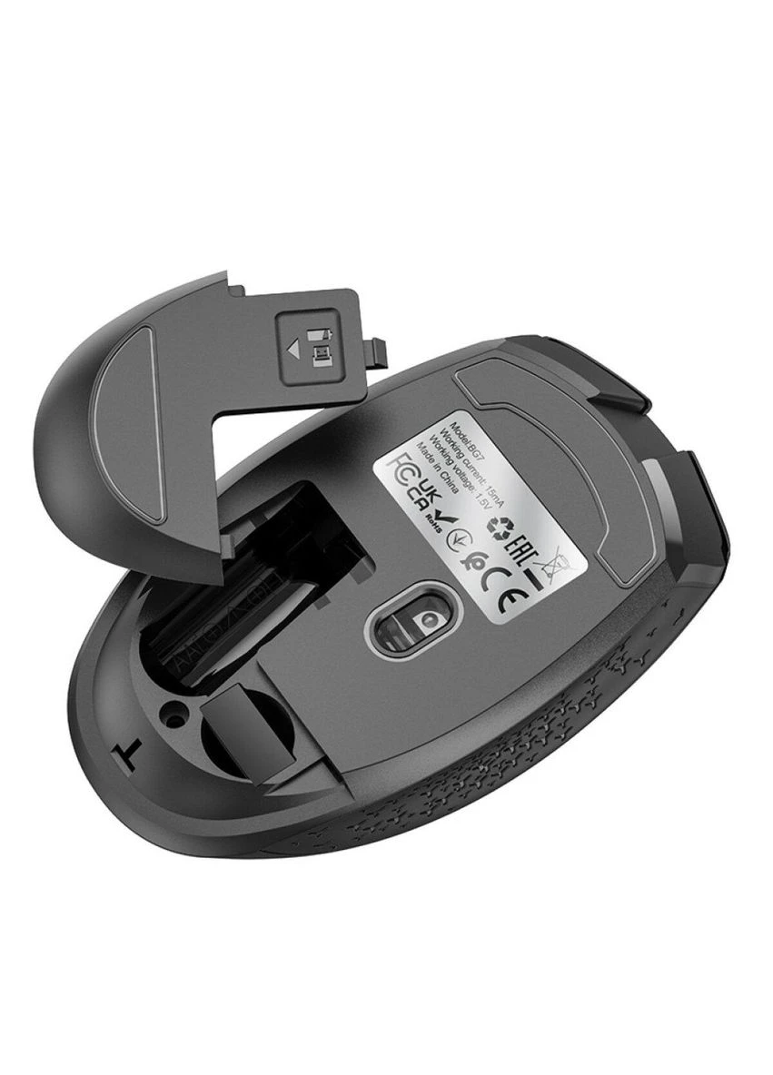 Миша BG7 Platinum 2.4G business wireless mouse Black Borofone (301089757)