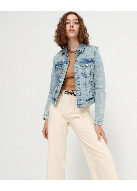 Синя демісезонна джинсова куртка 7059e-50j House