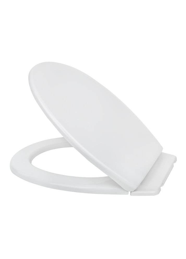 Сиденье для унитаза с пластиковым креплением и планкой СУ‑4, 369×464 мм SoloPlast (340286080)