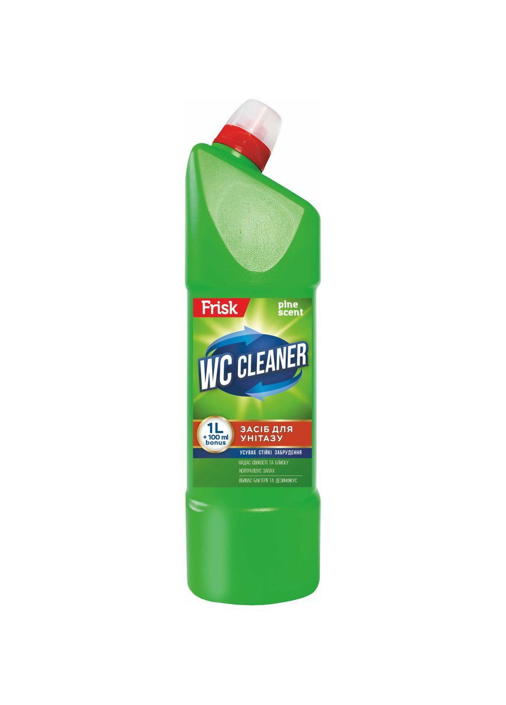 Средство для мытья унитаза Pine Scent, 1,1 л Frisk 914619 (366528392)