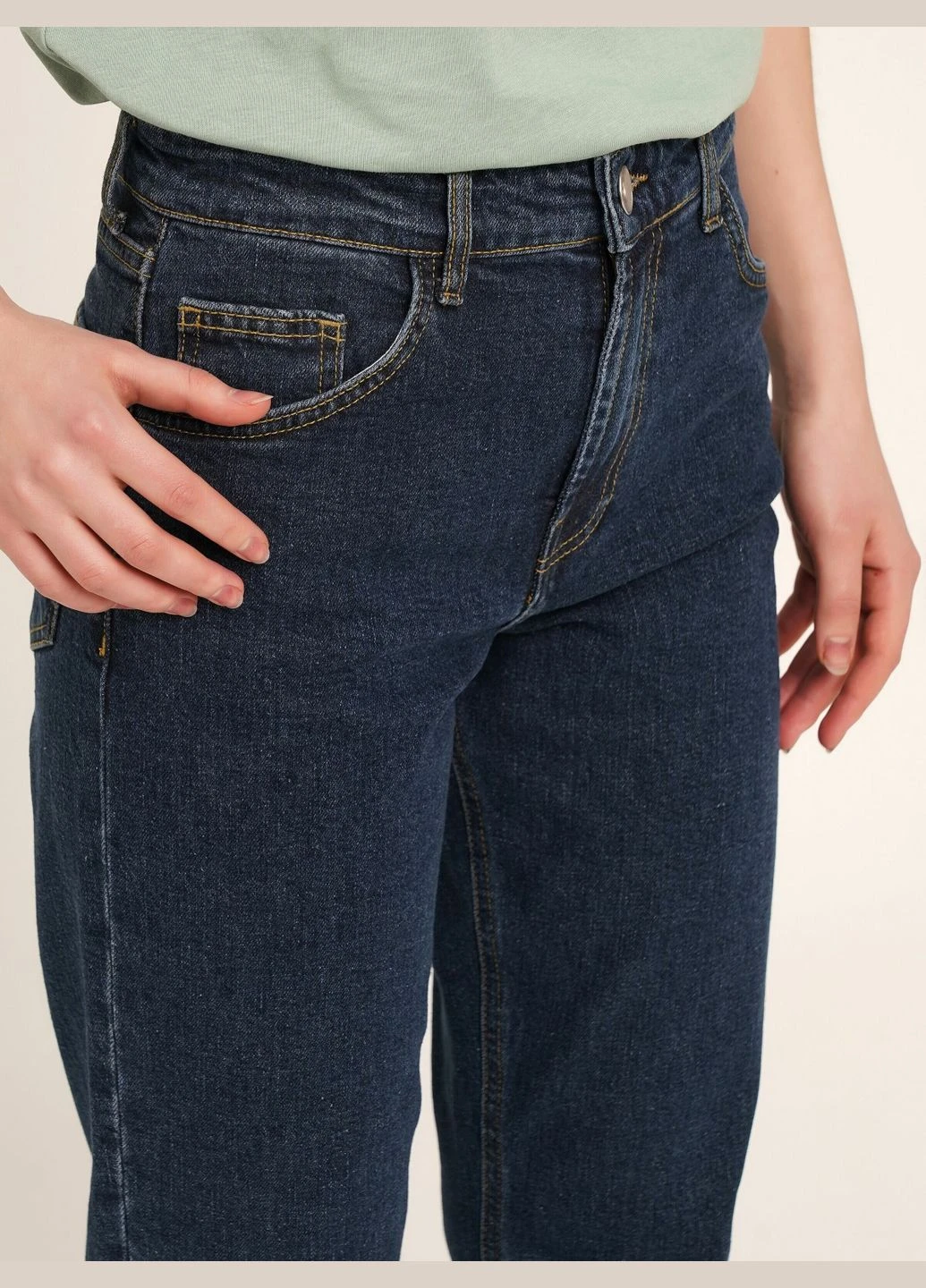 Джинси жіночі WBC02367 shop (2000990481177) Regular Fit LAWA - (329057679)