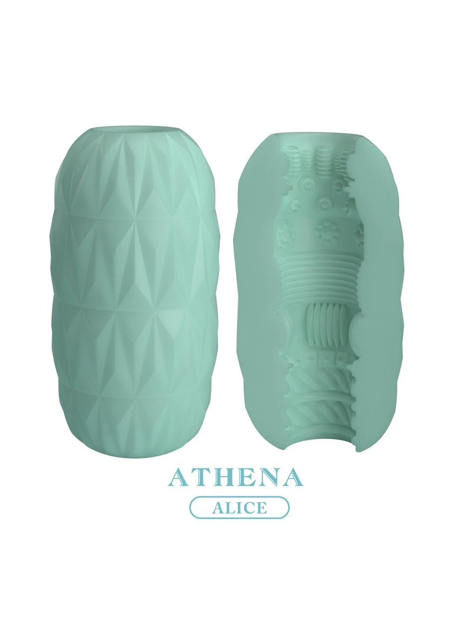 Мастурбатор яйце стимулятор для чоловіків еластичний зелений Pretty Love Athena Alice Green LyBaile (374507789)
