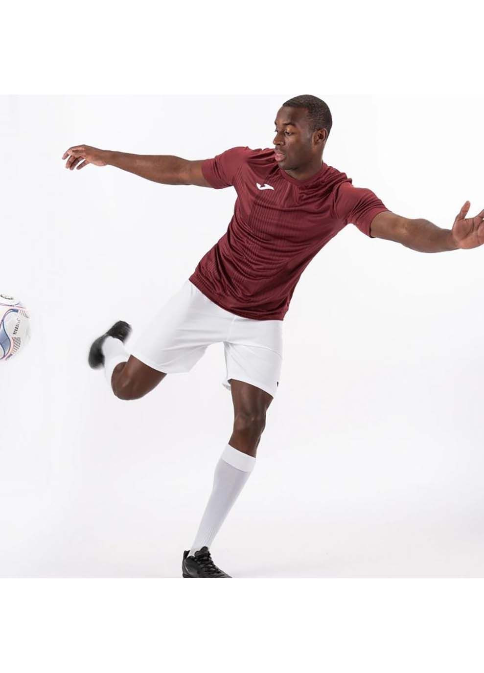 Бордовая мужская футболка tiger бордовый Joma