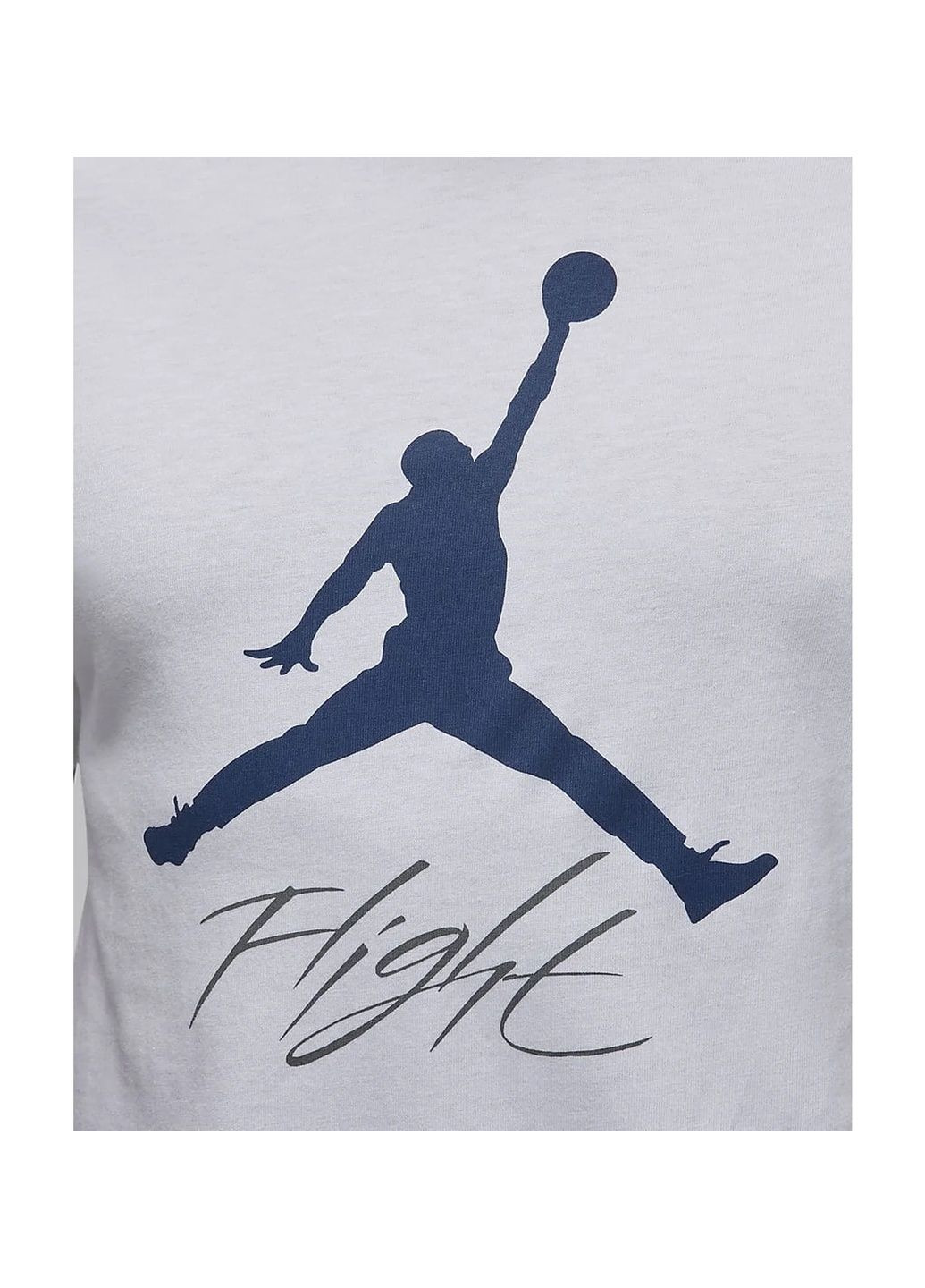 Белая футболка мужская jumpman flight white Air Jordan