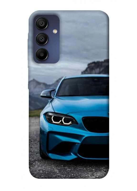 Чехол с принтом для Samsung Galaxy A15 4G/5G / для самсунг галакси А15 небесный бмв No Brand (338606974)