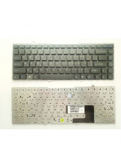 Клавіатура ноутбука VGNFW series черная без рамки UA (A43253) Sony vgn-fw series черная без рамки ua (275091806)
