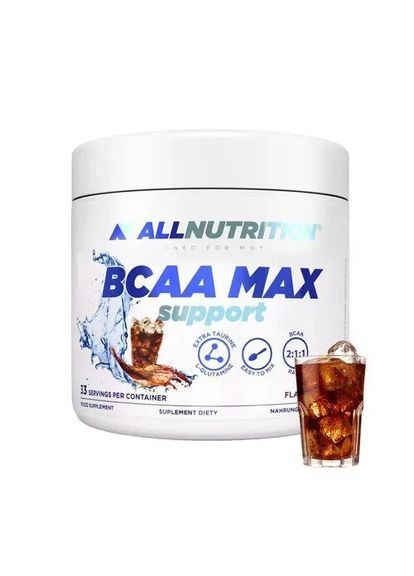 BCAA BCAA Max Support All Nutrition, кольцо, 250 г Allnutrition (369609353)