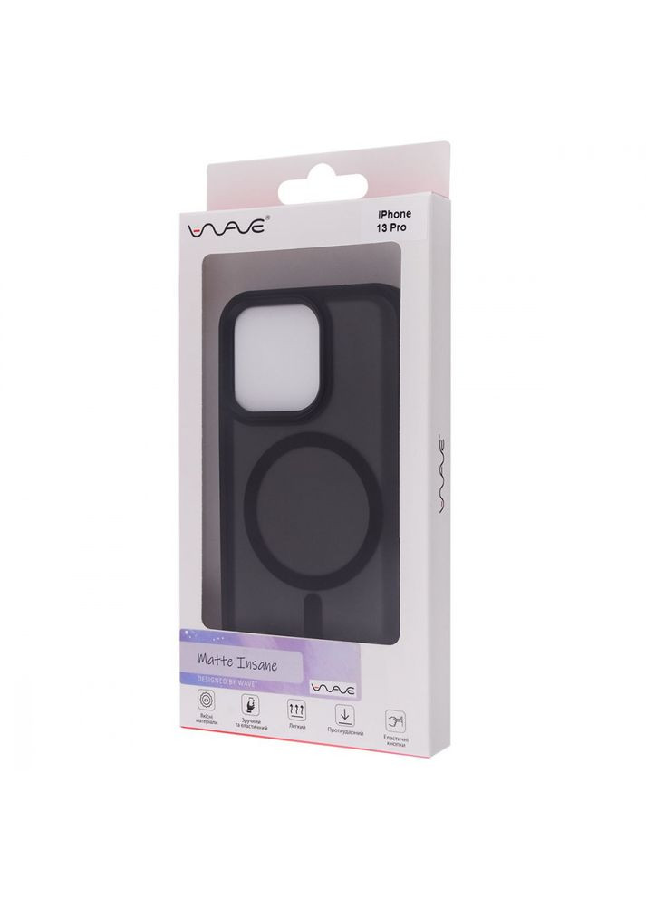 Чохол Matte Insane Case with Magnetic Ring sierra blue Wave iPhone 13 Pro (365748984)