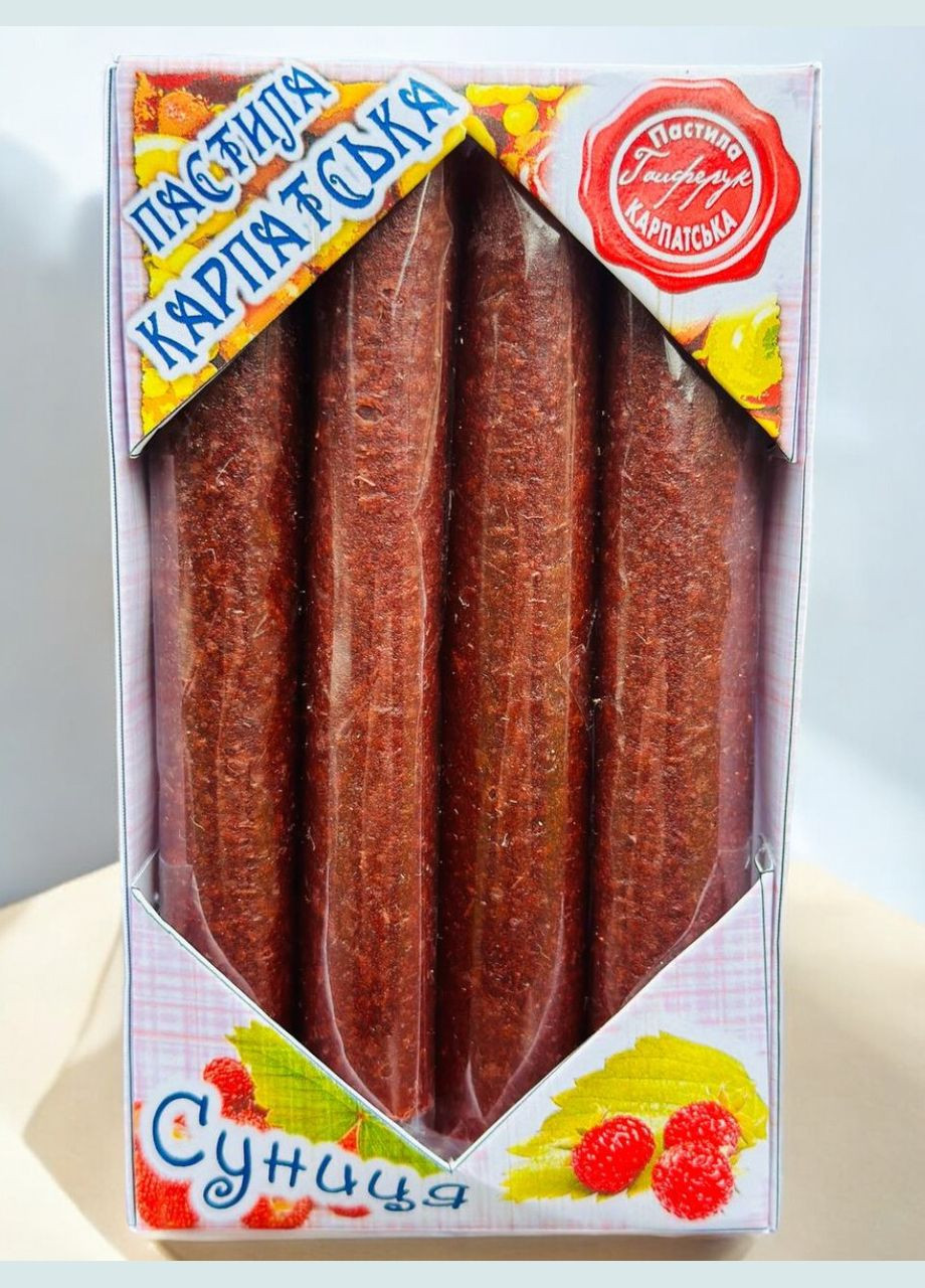 Пастила Натуральная Карпатская со вкусом Земляника 40 грамм. No Brand (330774621)