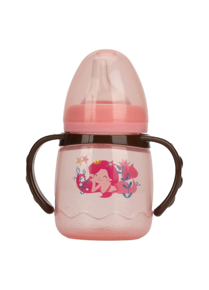 Поильник с силиконовым носиком Mega Zayka MGZ-0314(Pink) 180 мл Megazayka (302673282)