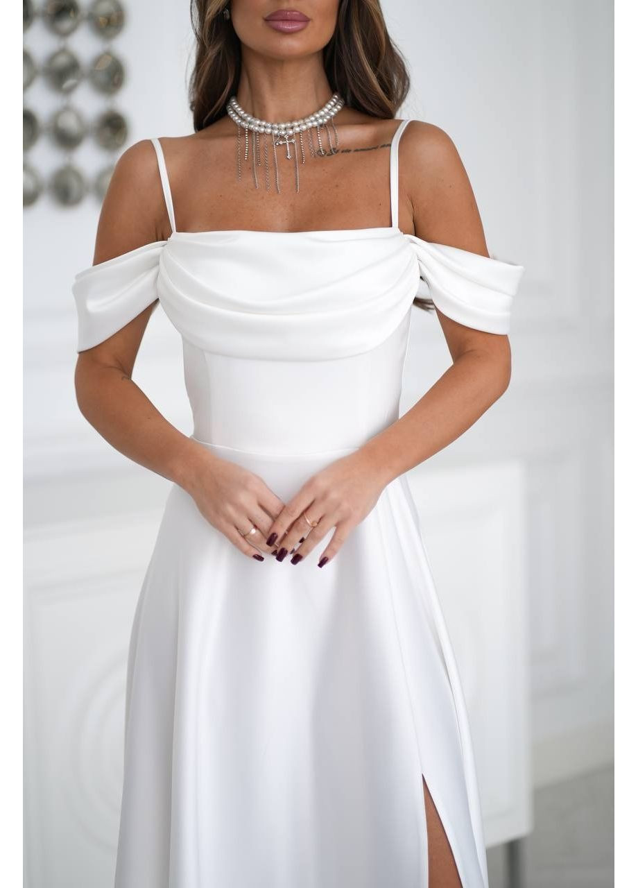 Белое платье, цвет белый Fashion