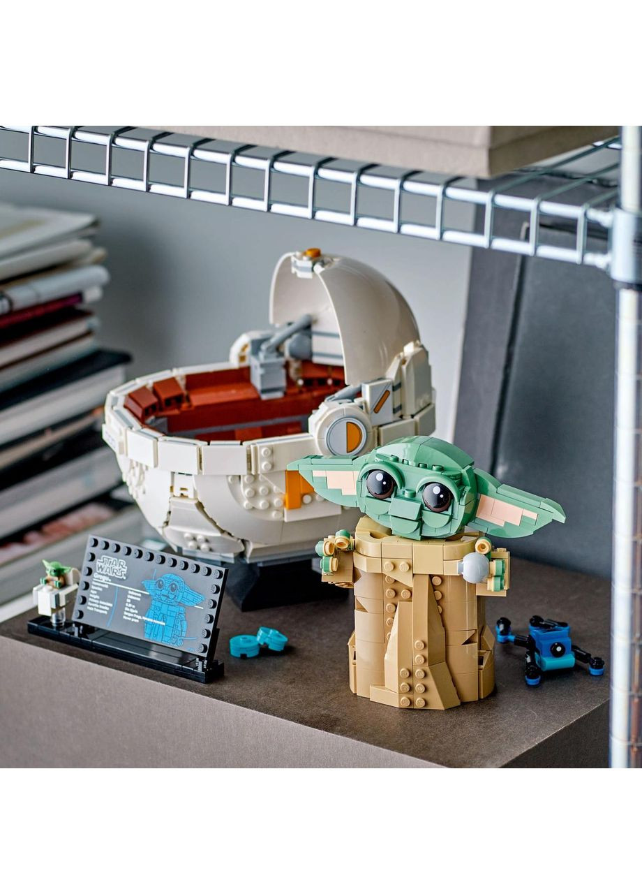 Лего Зіркові війни малюк Грогу в люльці, що літає Йода Стар Варс Star Wars 75403 Lego (372012598)