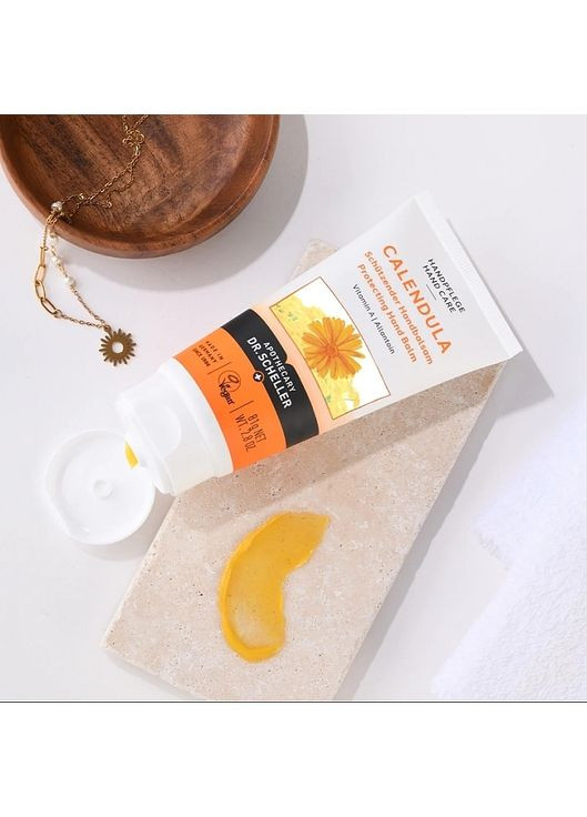 Захисний бальзам для рук із календулою Protecting Calendula Hand Balm 75ml (1434478-31107424) Dr. Scheller (369556821)