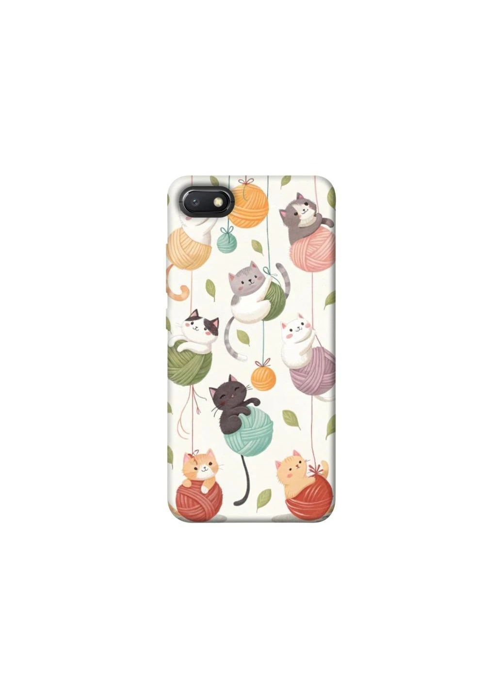 Чехол на Xiaomi Redmi 6A Funny Kittens Frontalka (379662427)