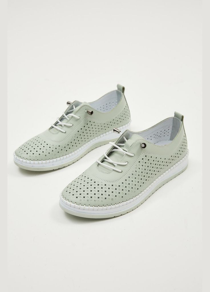 Зеленые мокасины 194786 Anna Lucci