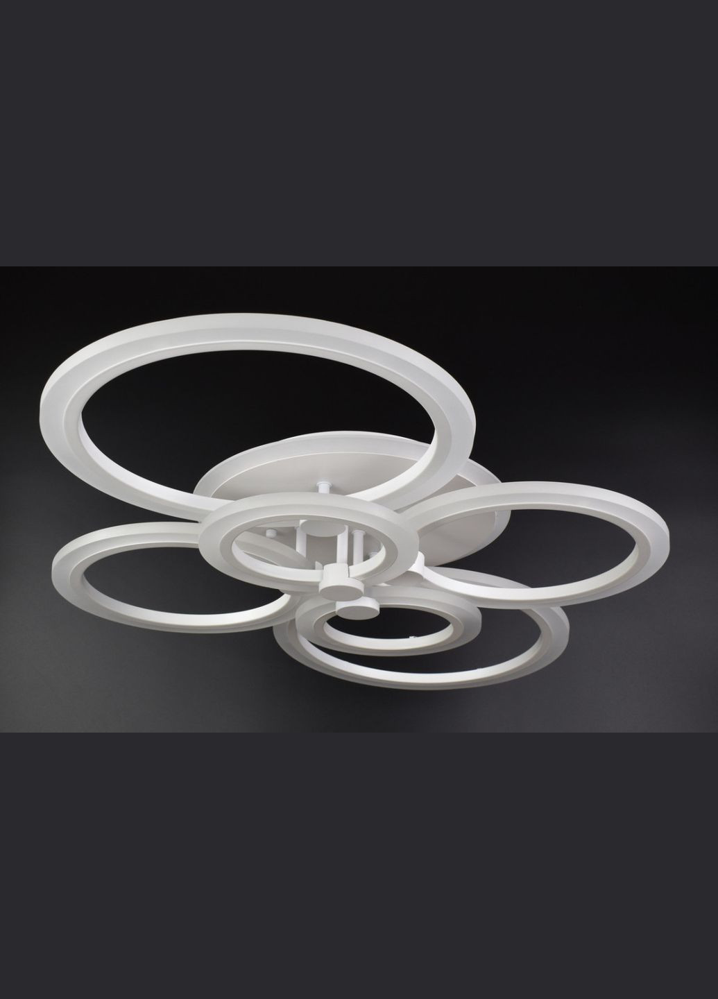 Люстра светодиодная потолочная LED светильник для квартиры на потолок лэд с пультом 25946 Белый 11х57х77 см. Sunnysky (364495585)