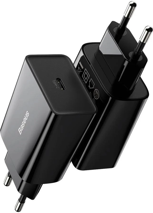 Зарядний пристрій Speed Mini Quick Charger 1C 20 W EU CCFS-SN01 чорний Baseus (279554088)