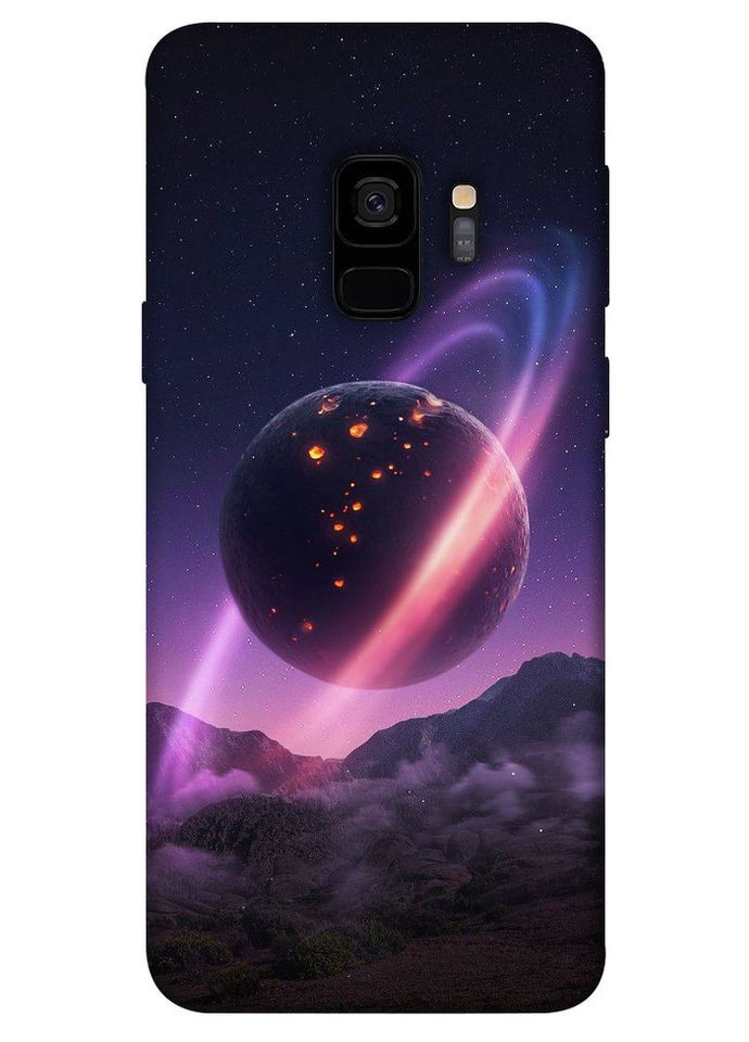 Чехол с принтом для Samsung Galaxy S9 / на самсунг галакси с9 Сатурн No Brand (339874014)