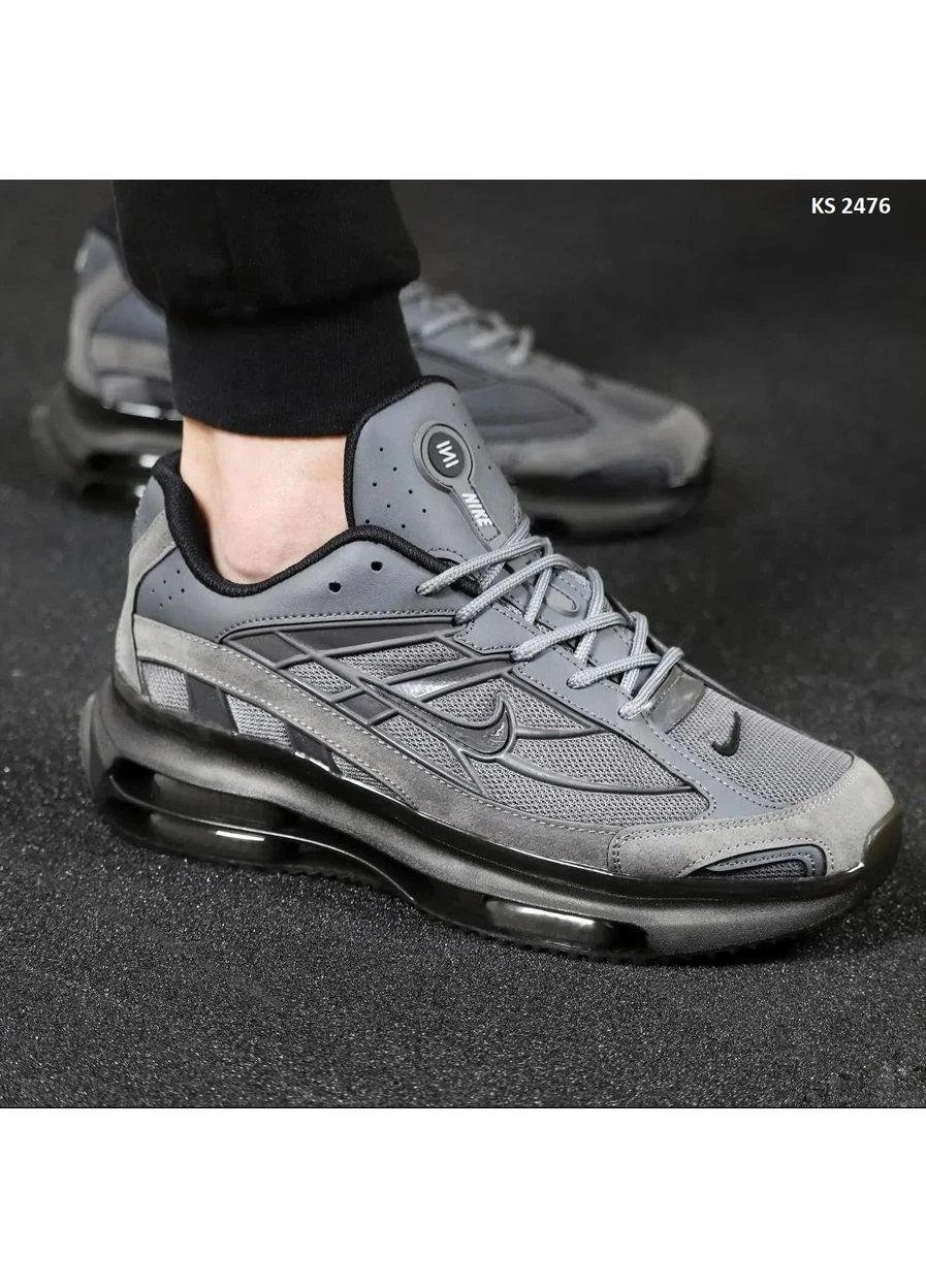 Сірі літні кросівки nike air gray найк аір сірі No Brand