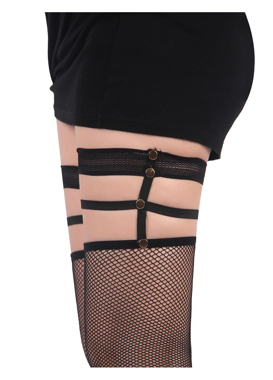 Панчохи в сіточку Star Night Fence Net, чорний No Brand (303910694)