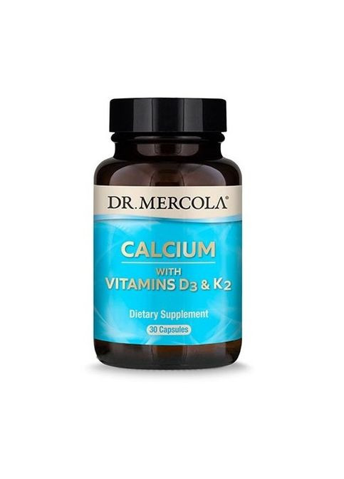 Calcium with Vitamins D3 & K2 30 Caps Dr. Mercola (291848613)