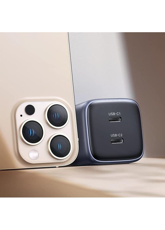 Зарядний пристрій CD294 Gray (90573) Ugreen (372011874)