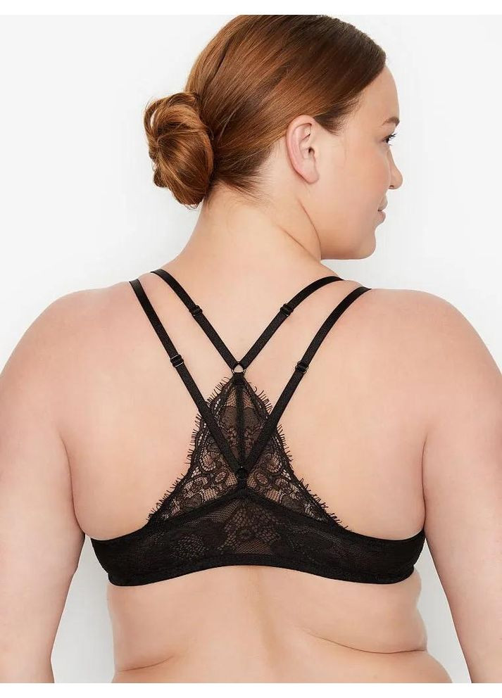 Комбинированный комплект женского белья sweet nougat leopard (лиф 38dd + трусики-бикини xl) Victoria's Secret