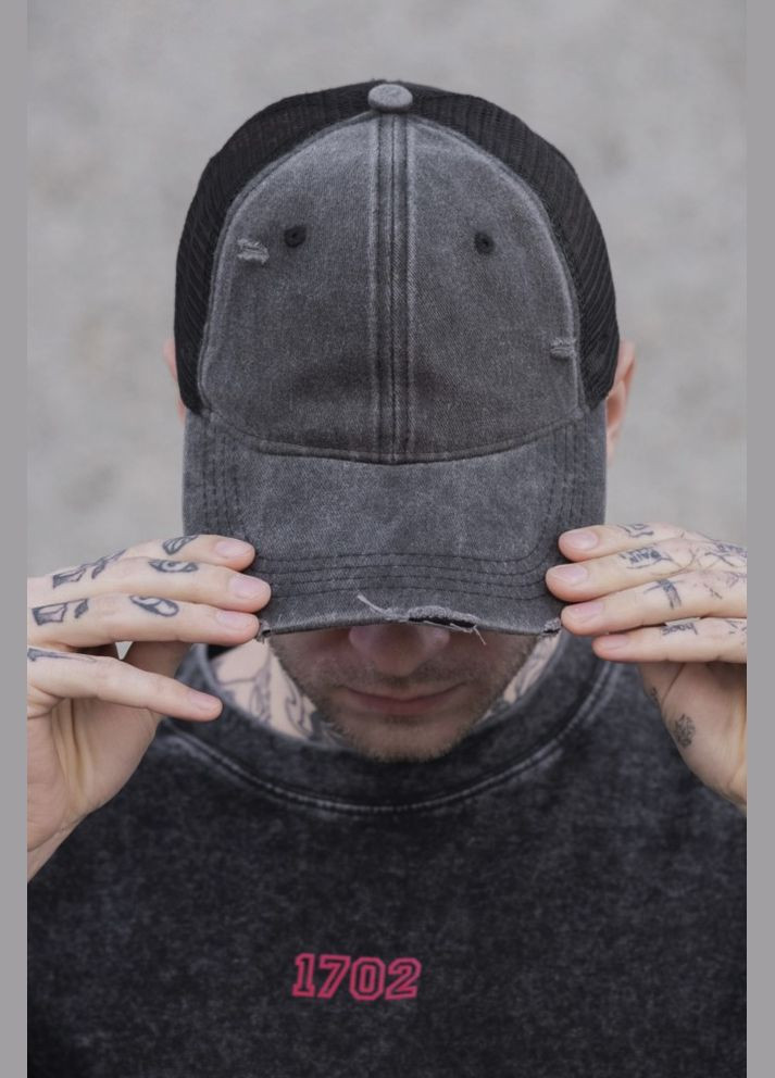 Кепка Бейсболка Сетка Champ Gray Without (329694107)