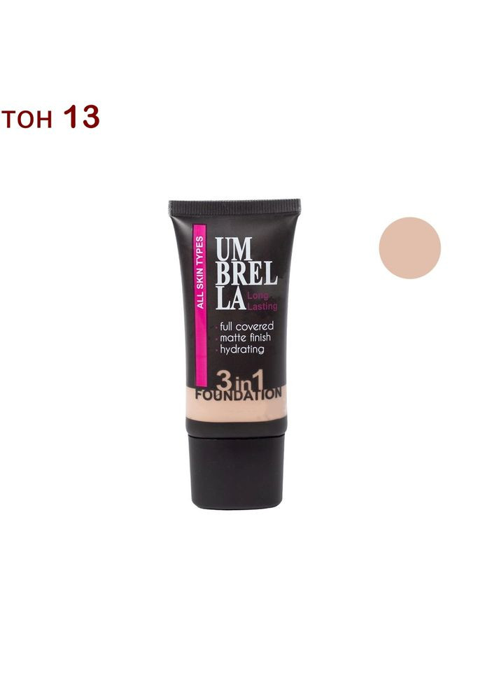 Тональний крем 3в1, 30 мл Umbrella Long Lasting 3 In 1 Foundation (293970081)