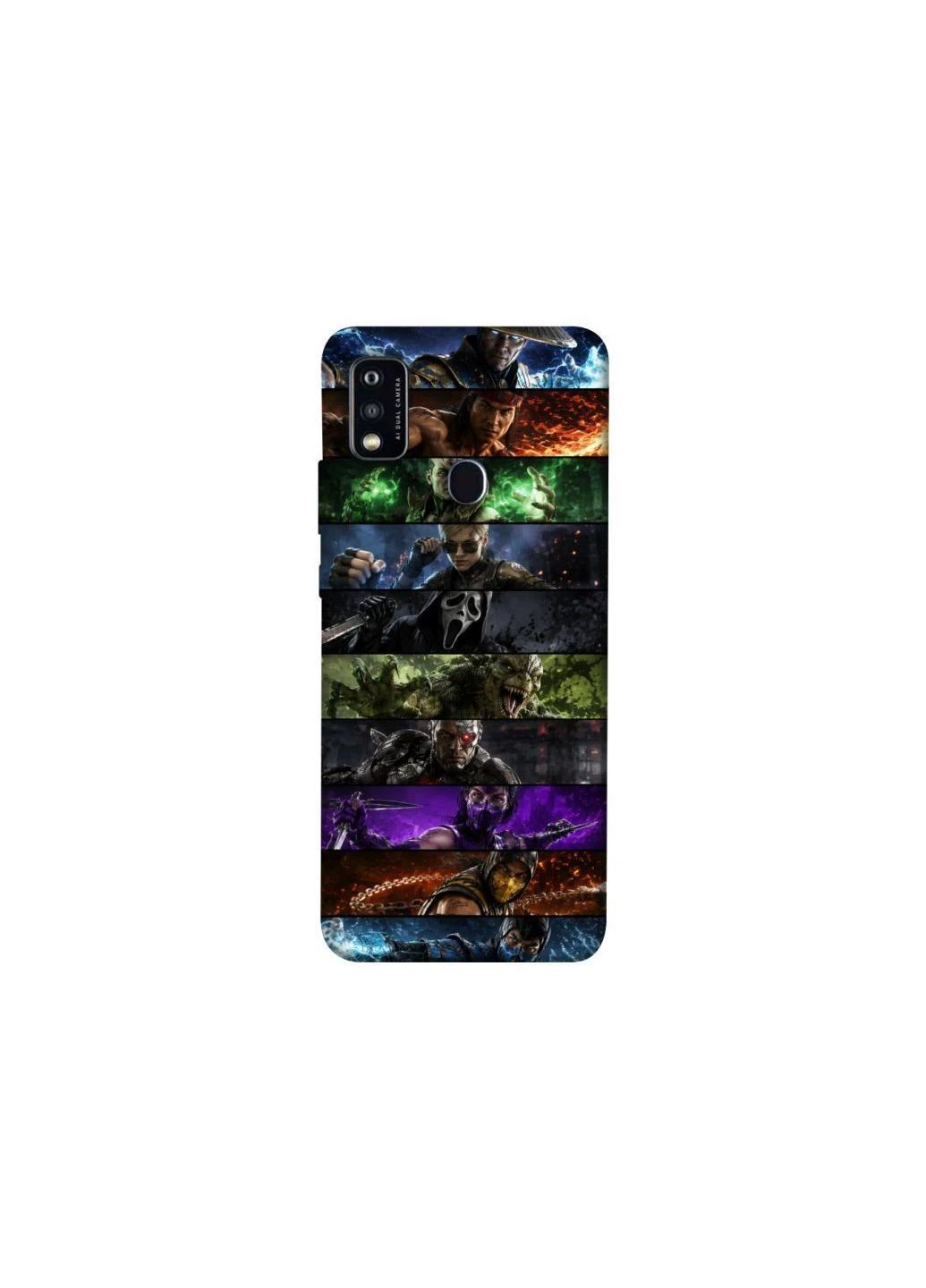 Чехол на ZTE Blade A51 Mortal Kombat ver.3 Frontalka (395802253)