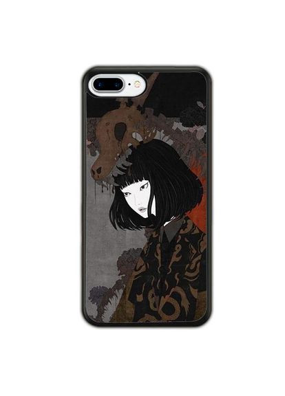 Чехол для Apple Iphone 8 Plus Черный No Brand (302216462)