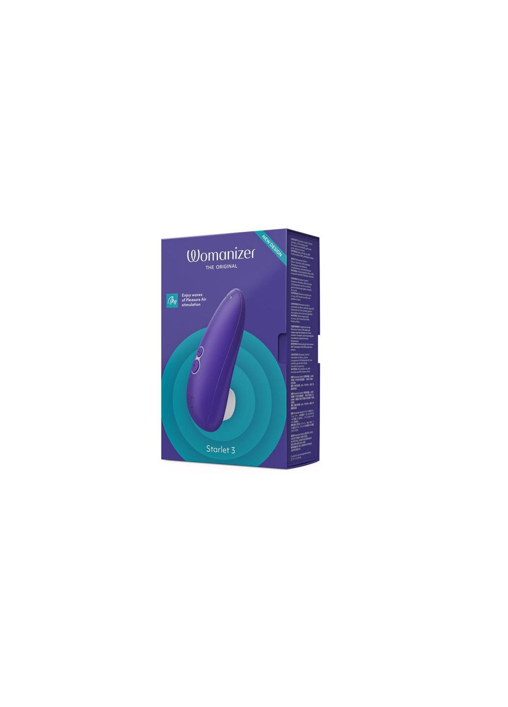 Вакуумний кліторальний стимулятор Starlet 3 INDIGO Womanizer (303888796)