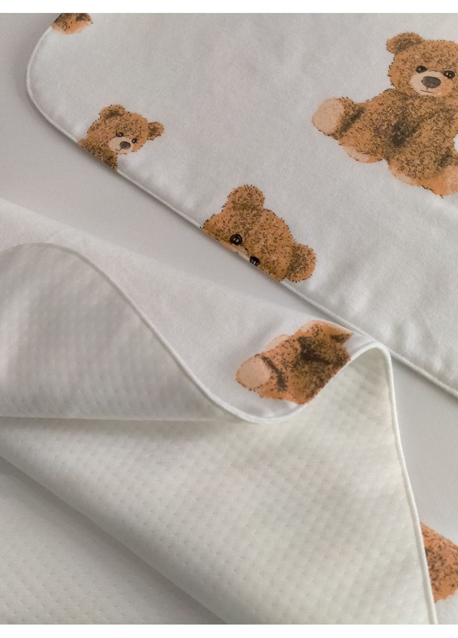 Фланелеві непромокальні пелюшки на трикотажній мембрані, розмір 47*53 No Brand (370370127)