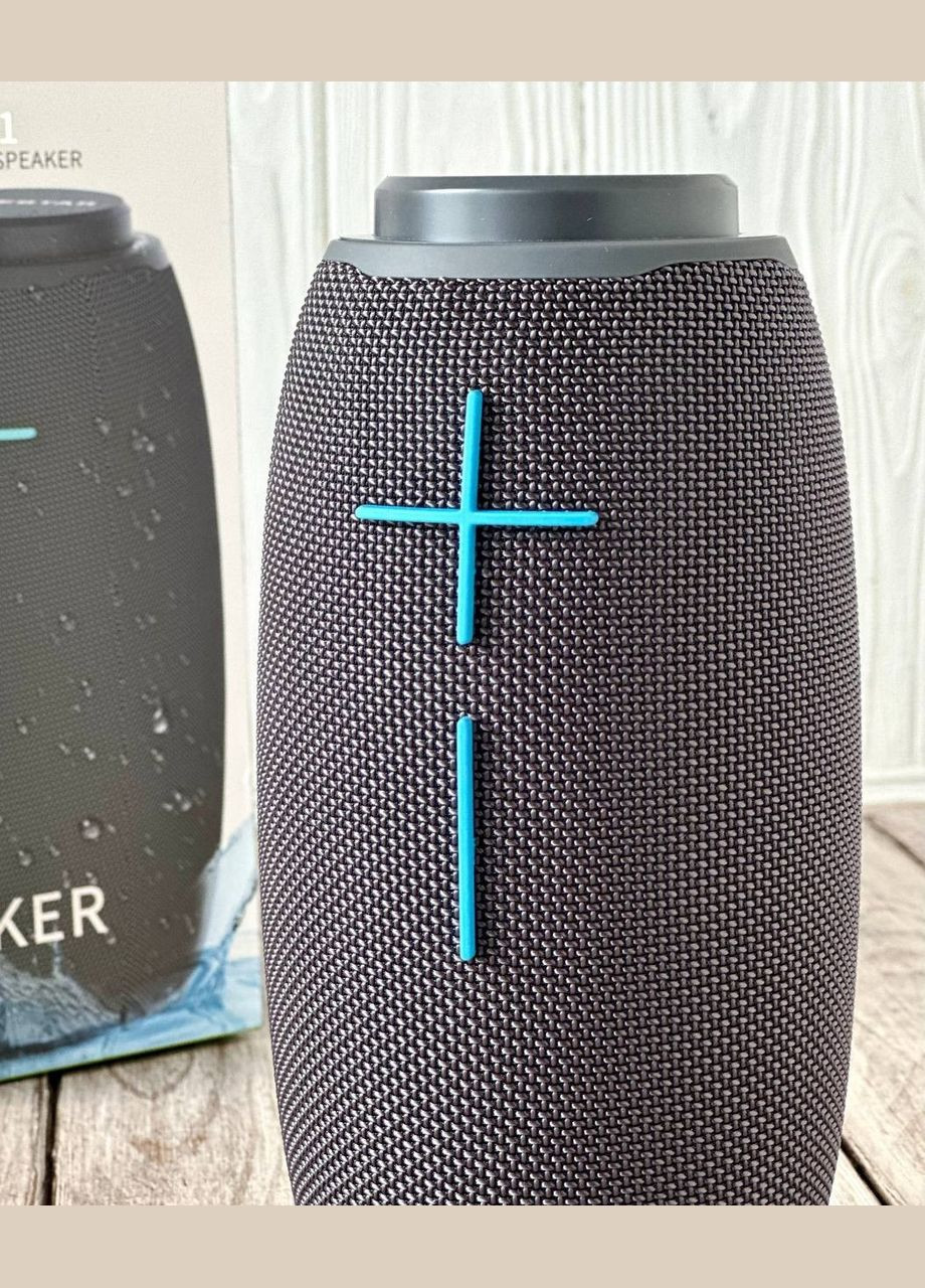 Портативна Bluetooth колонка P31 10 ВТ Сіра Hopestar (322127282)