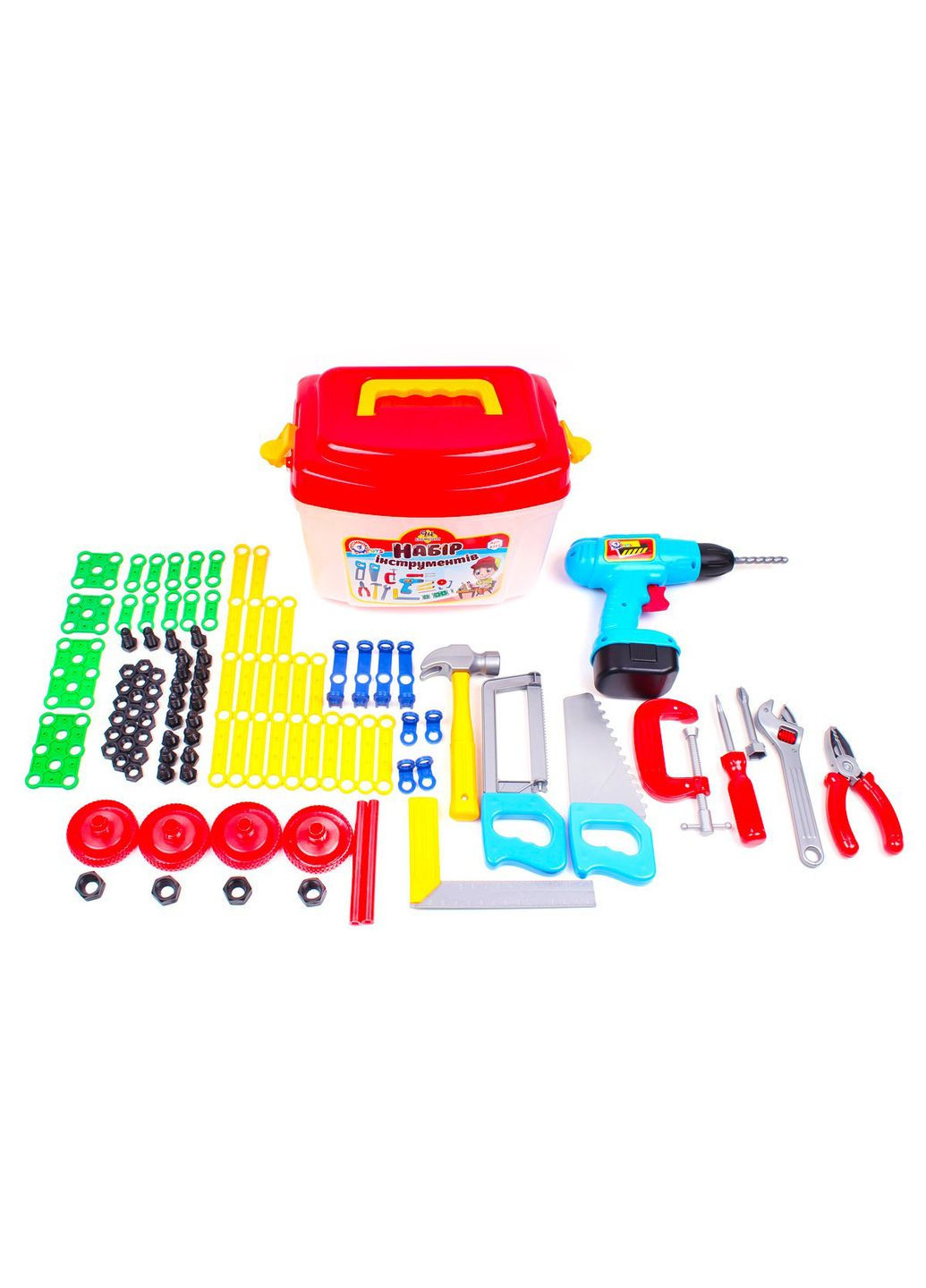 Набір ігрових інструментів у боксі (94 елементи) (4395) ТехноК (362429085)