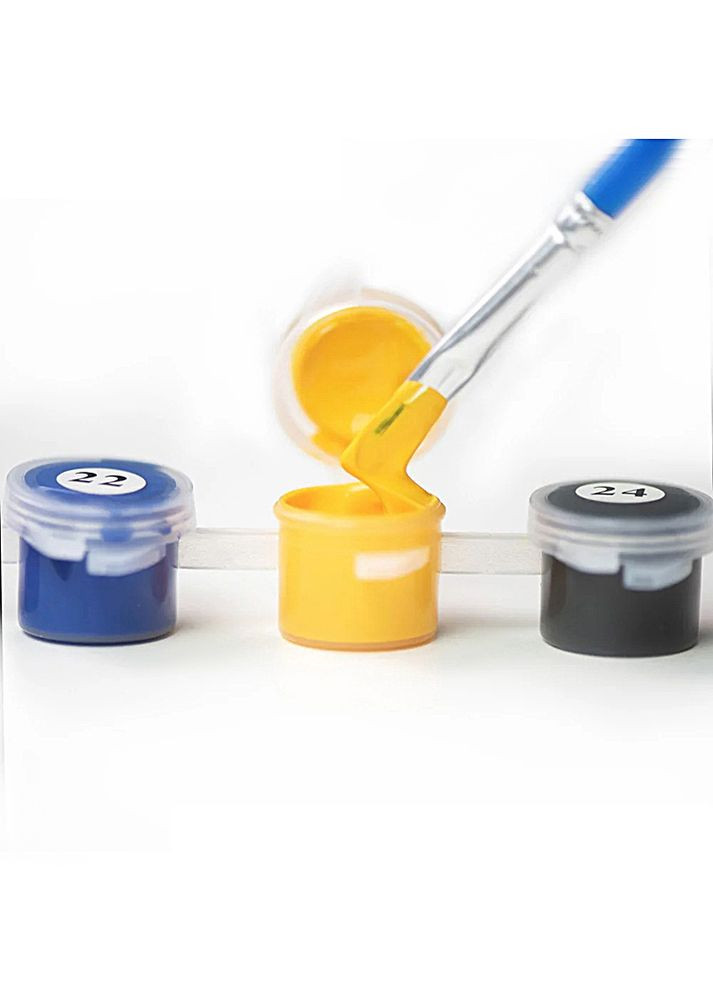 Набор, картина по номерам - "Букет подсолнечников" цвет разноцветный CB-00239774 Santi (319093891)