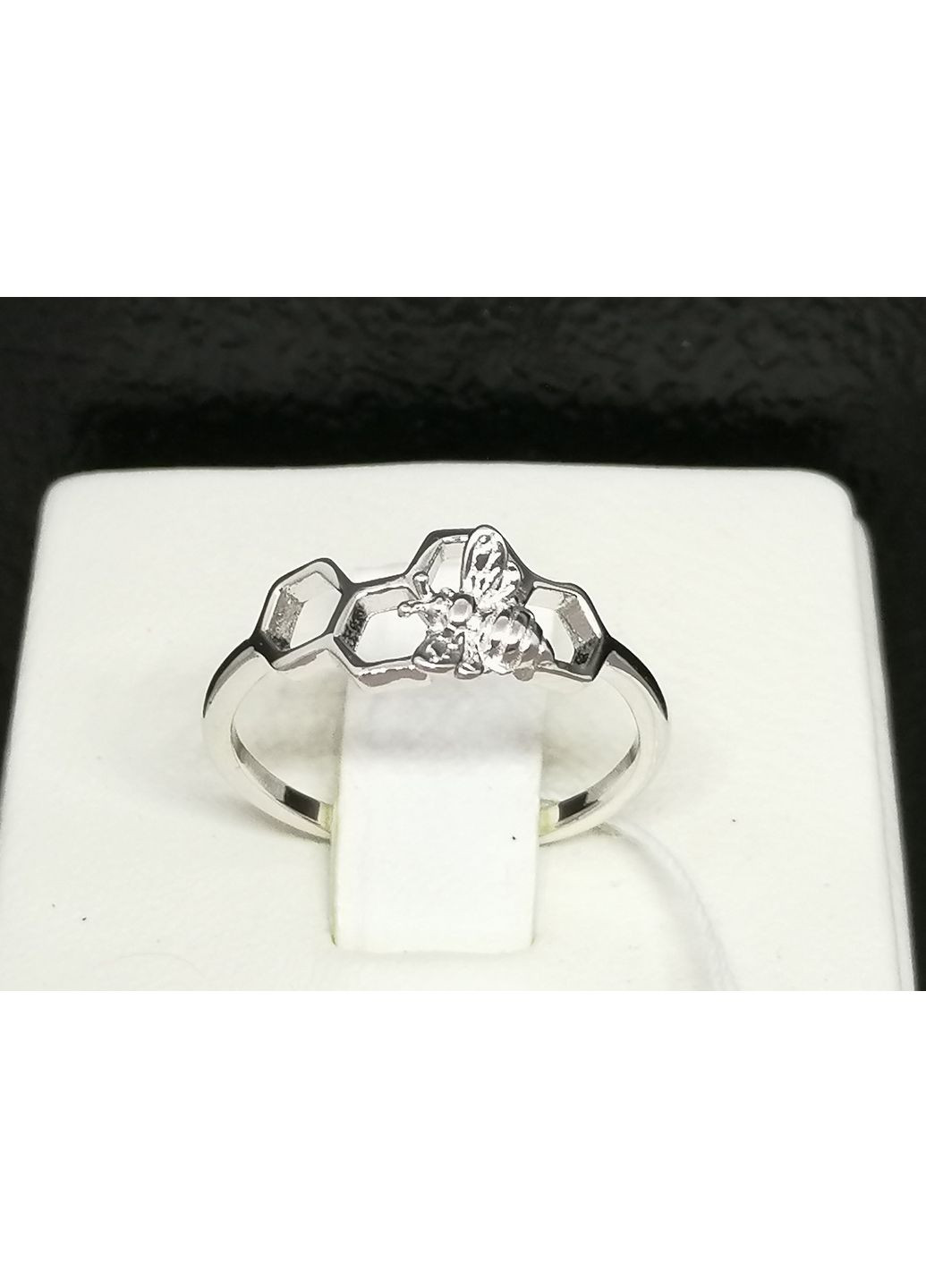 Серебряное кольцо Пчелка. Артикул К2/1120 Silvex925 (362355140)