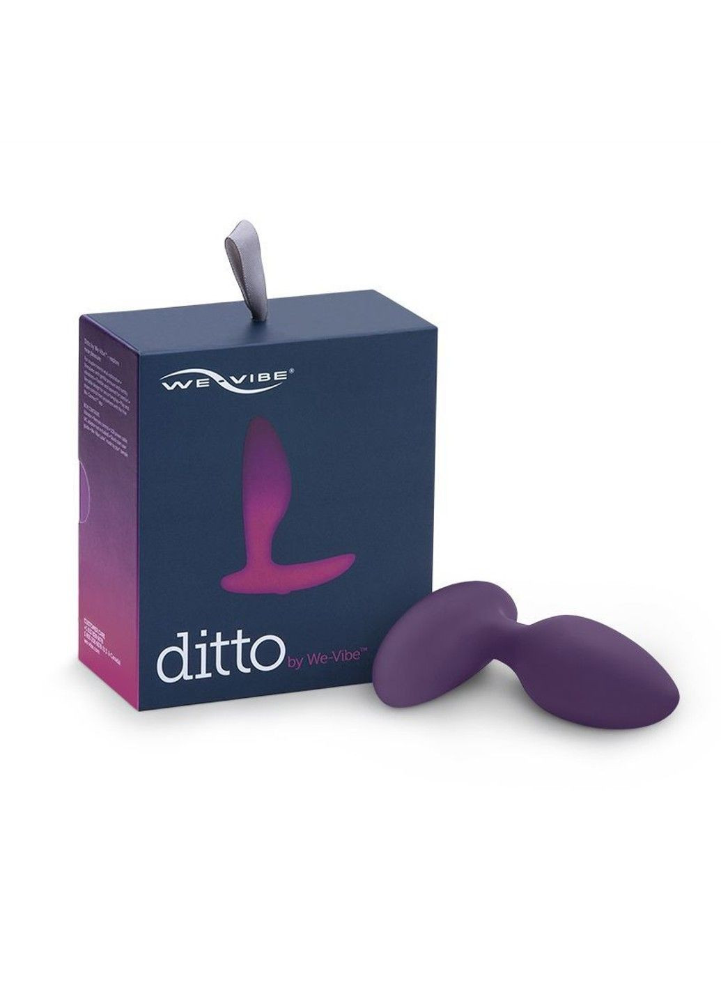Анальная смарт-вибропробка Ditto Purple с пультом ДУ We-Vibe (293246151)