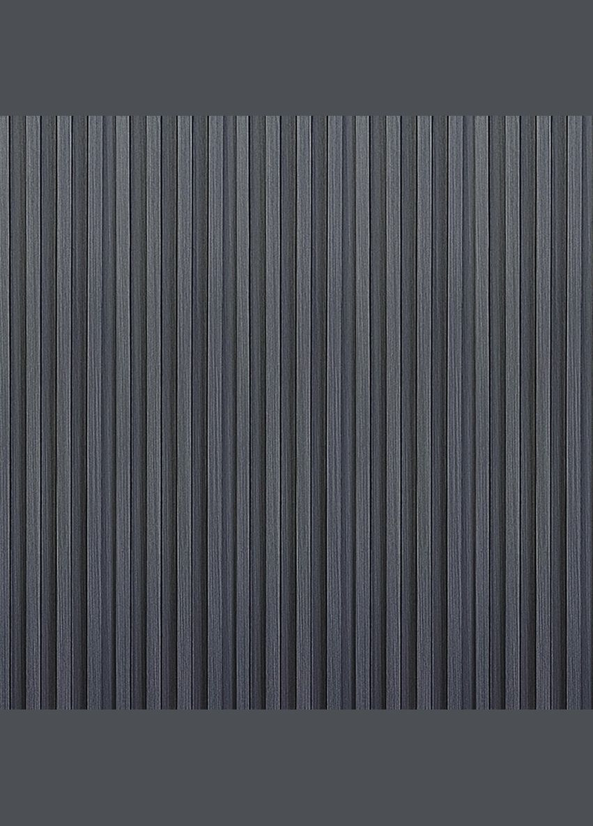 Рейка декоративна WPC стінова 3000х160х23мм Графіт SW-00001529 Sticker Wall (315791023)