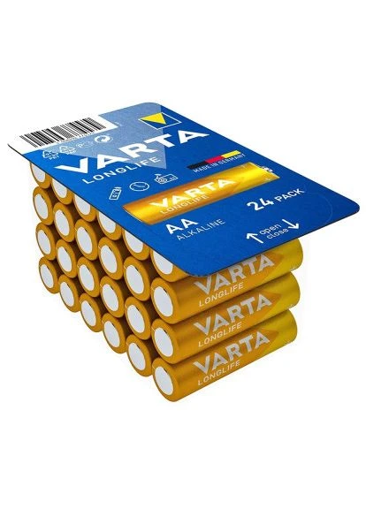 Батарейка LONGLIFE ALKALINE * 24 box (04106301124) Varta (394057198)