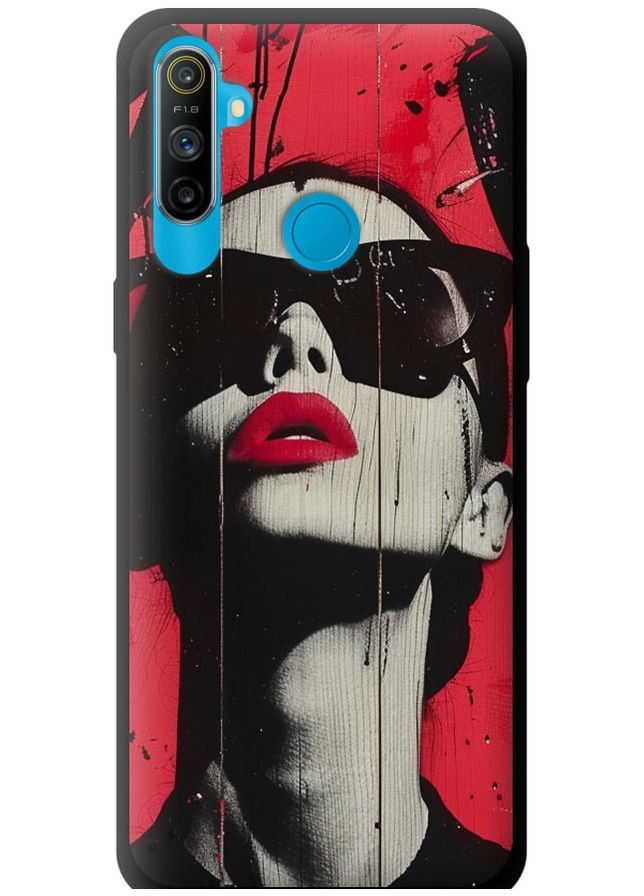 TPU чорний чохол 'XO Love v1' для Endorphone Realme C3 (285701905)