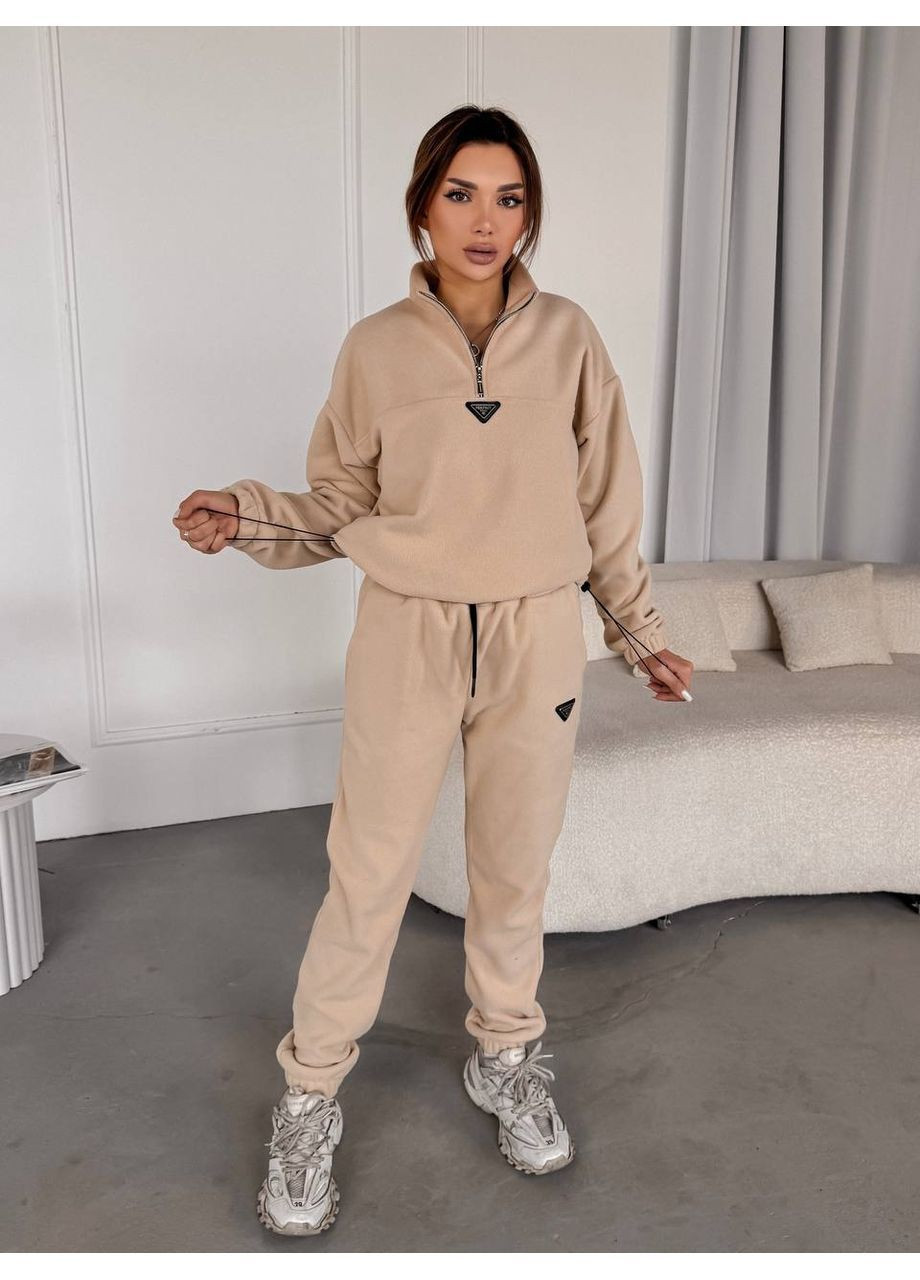 Жіночий флісовий спортивний костюм FINO Mode (366241733)