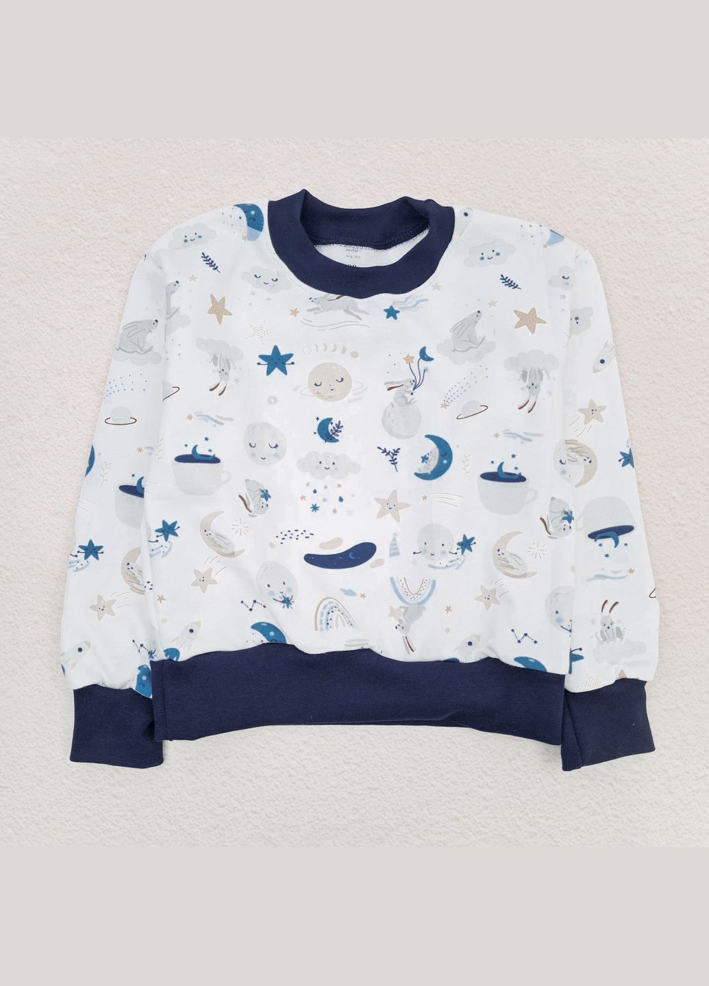 Комбінована всесезон піжама з начісом moon bunny dexter's