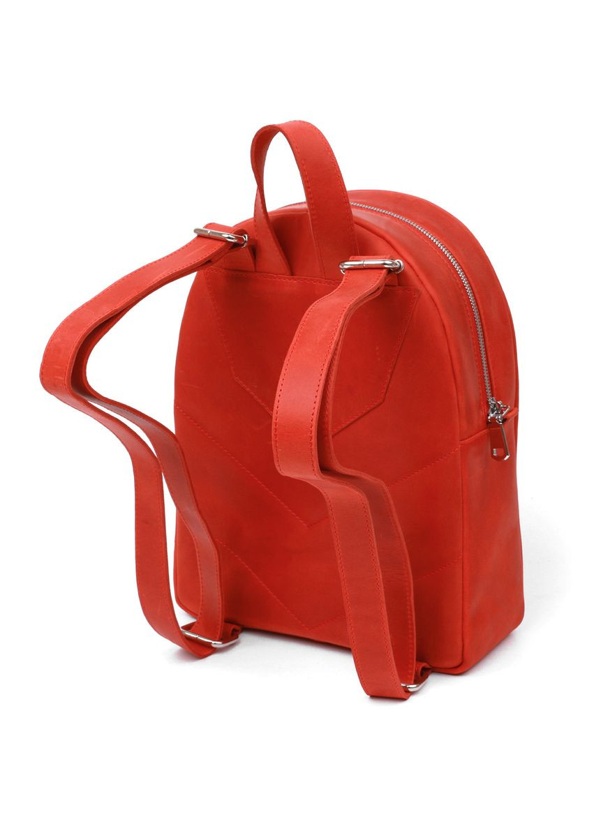 Кожаный винтажный женский рюкзак 21х28х9 см 16327 Shvigel (362417669)