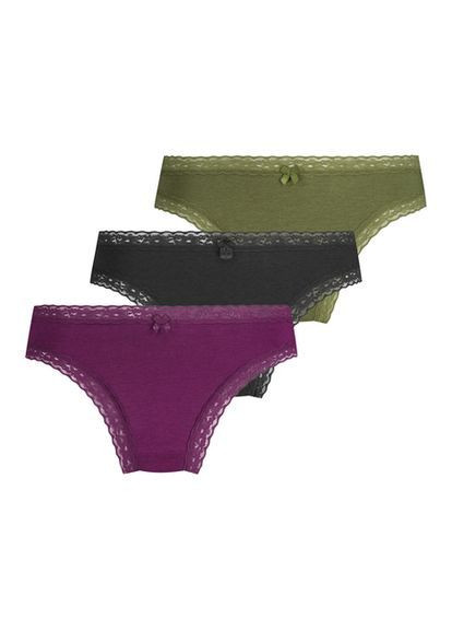 Трусики 3 в упаковке Co/Mo Hunkemoller (366447868)