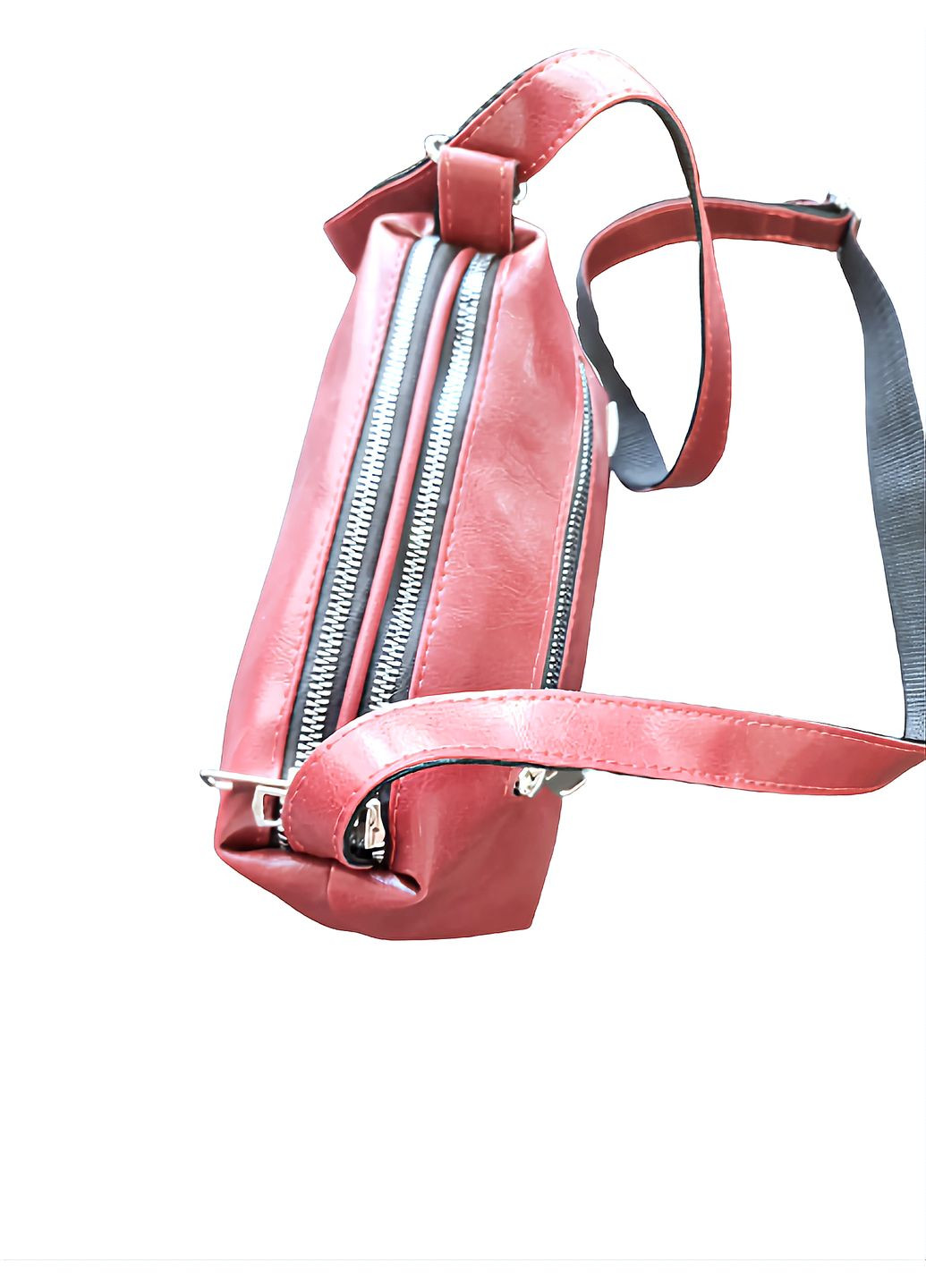 Маленькая женская сумка цвет Вишня. No Brand сумка жіноча (304767859)