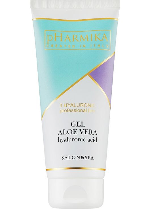 Гель алое вера з гіалуроновою кислотою Gel Aloe With Hyaluronic Acid 200ml (1120913-82622) PHarmika (368745084)